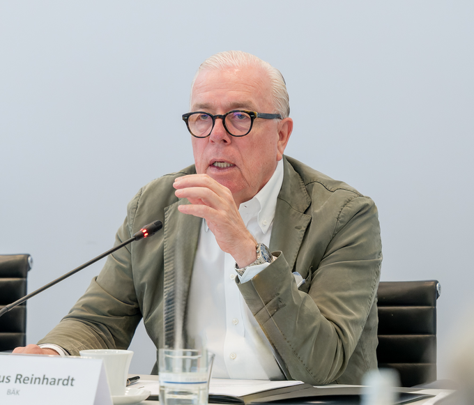 BÄK-Präsident Dr. Klaus Reinhardt